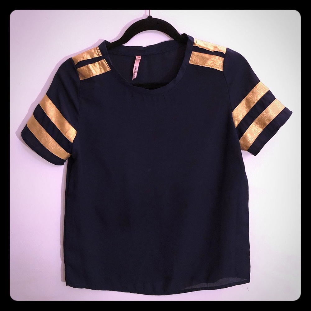 Gold Epaulet Shirt from France!